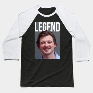 Morgan Wallen Legend Mugshot Baseball T-Shirt